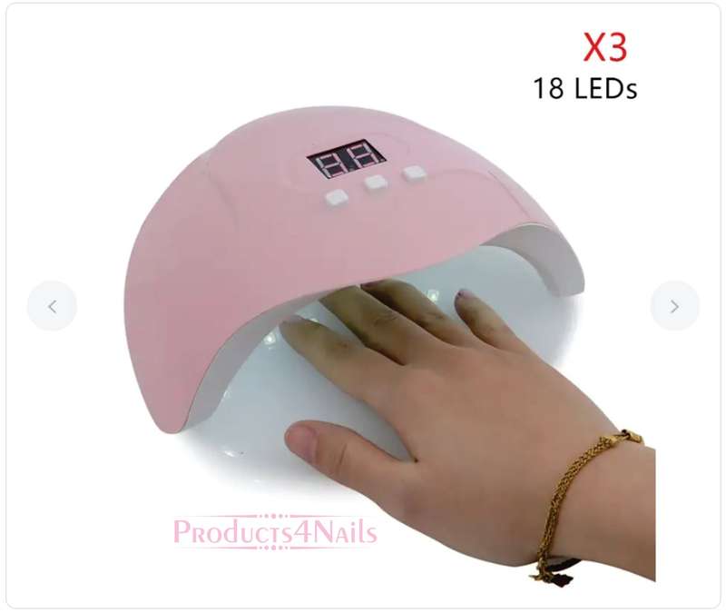 SUN X3 UV Nail Curing Lamp 54W