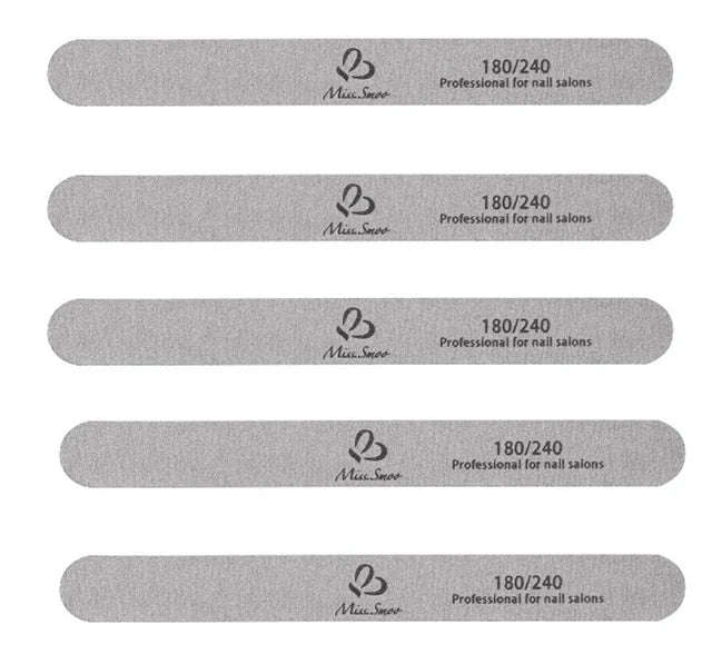 Miss Smoo Nail File 180/240 Straight