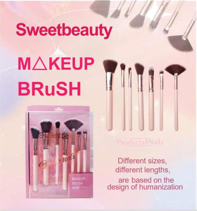 Sweetbeauty Makeup Brush Set 7 Pcs - Beauty Tools