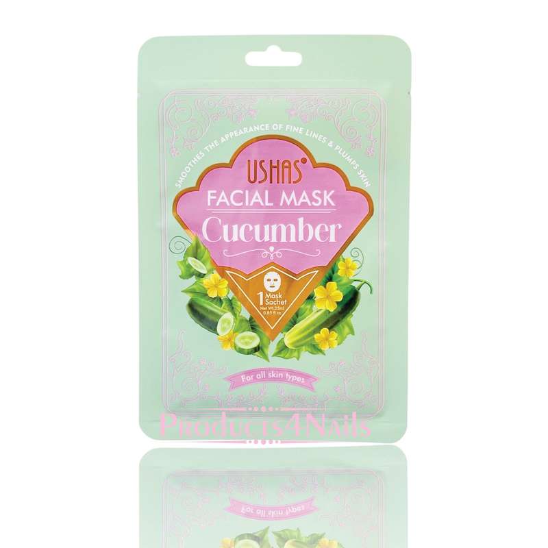 USHAS MASCARILLA FACIAL PEPINO X1 HA453