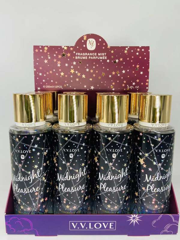 MIDNIGHT PLEASURE V.V. LOVE 250ML WOMEN PERFUME BODY MIST