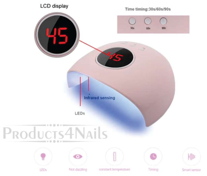 SUN X28 UV Nail Curing Lamp 72W