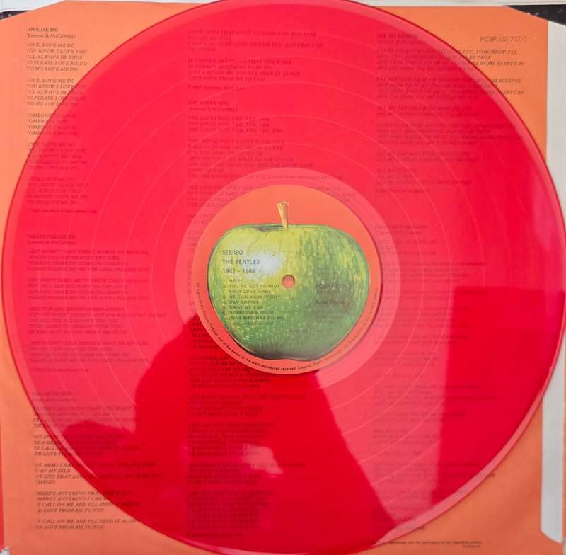 The Beatles  1962-1966 (Red Vinyl Records)