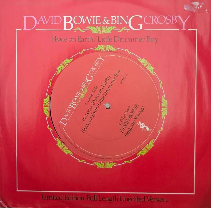 David Bowie & Bing Crosby  Peace On Earth / Little Drummer Boy