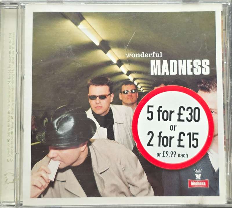 Madness  Wonderful (CD)