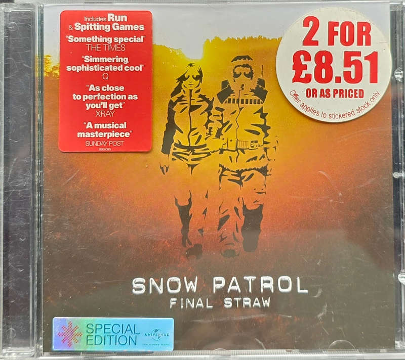 Snow Patrol  Final Straw (CD)