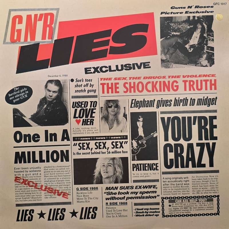 Guns N' Roses  G N' R Lies