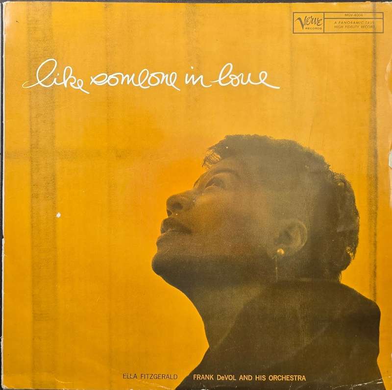Ella Fitzgerald, Frank DeVol And His Orchestra  Like Someone In Love