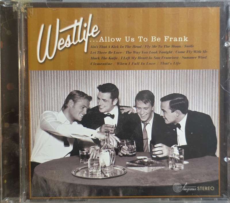 Westlife  ....Allow Us To Be Frank (CD)