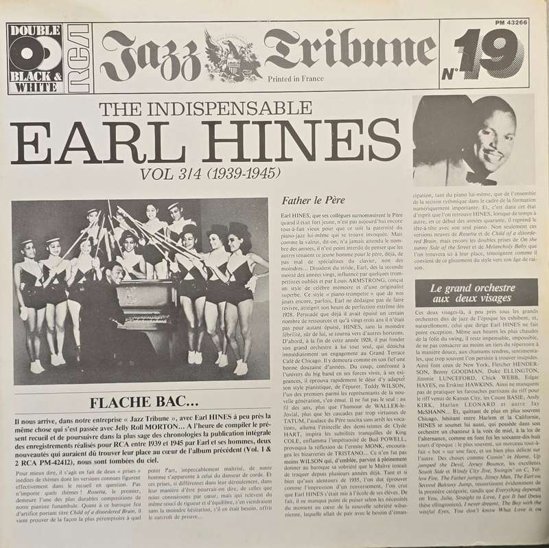 Earl Hines  The Indispensable Earl Hines Vol 3/4 (1939-1945)