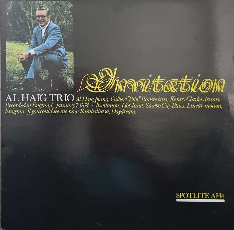 Al Haig Trio  Invitation