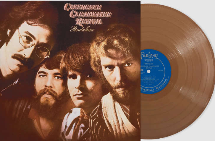 Creedence Clearwater Revival  Pendulum Opaque Brown Vinyl Record