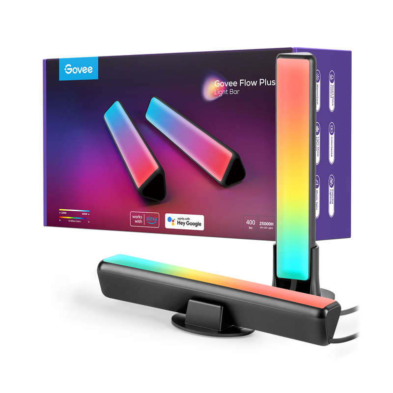 Govee RGBICWW WiFi + Bluetooth Flow Plus Light Bars