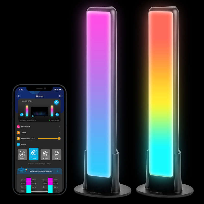 Govee RGBICWW WiFi + Bluetooth Flow Plus Light Bars