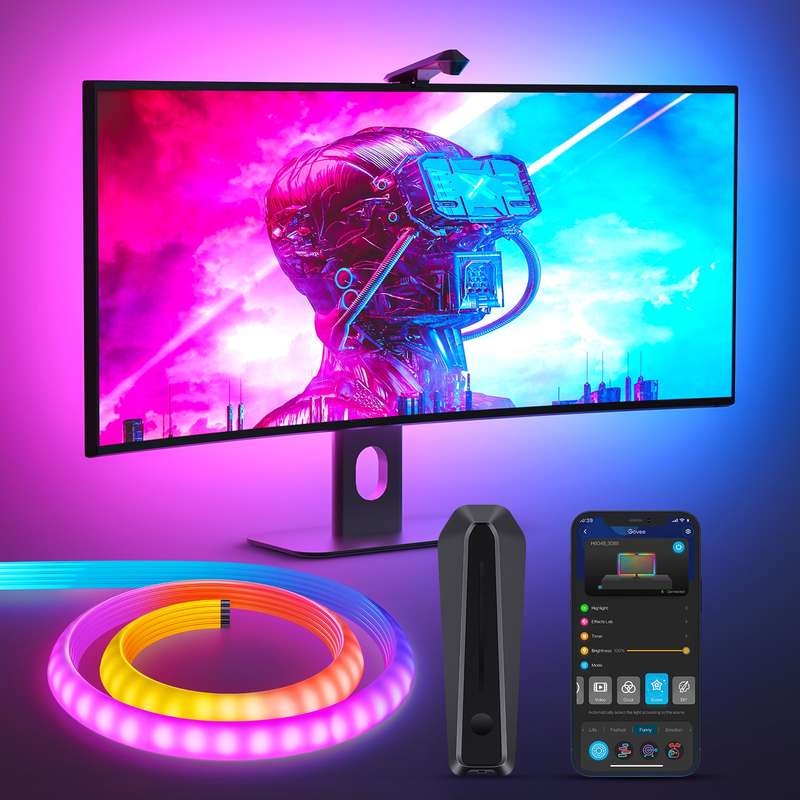 Govee DreamView G1 Gaming Light (24~29inch) - Smart LED Monitor Backlight