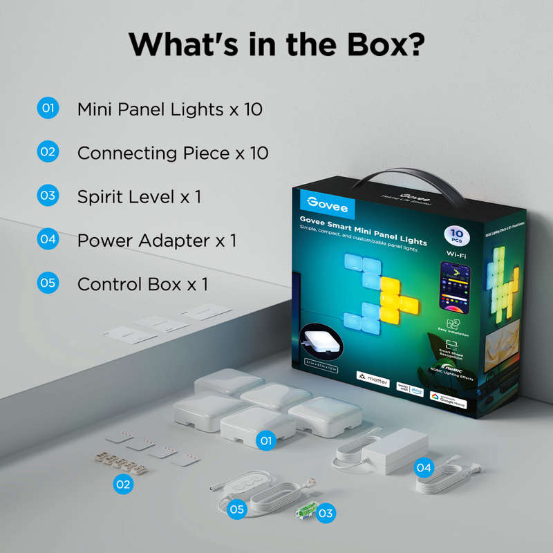 Govee Smart Mini Panel Lights