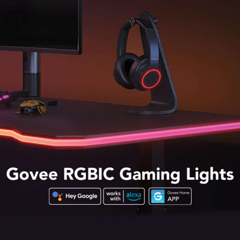 Govee Neon Gaming Table Light (3m)- Smart LED Light - UNBOXED DEAL