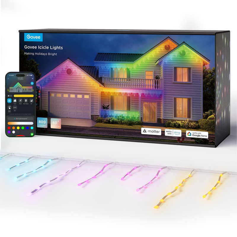 Govee Icicle Lights - 10M