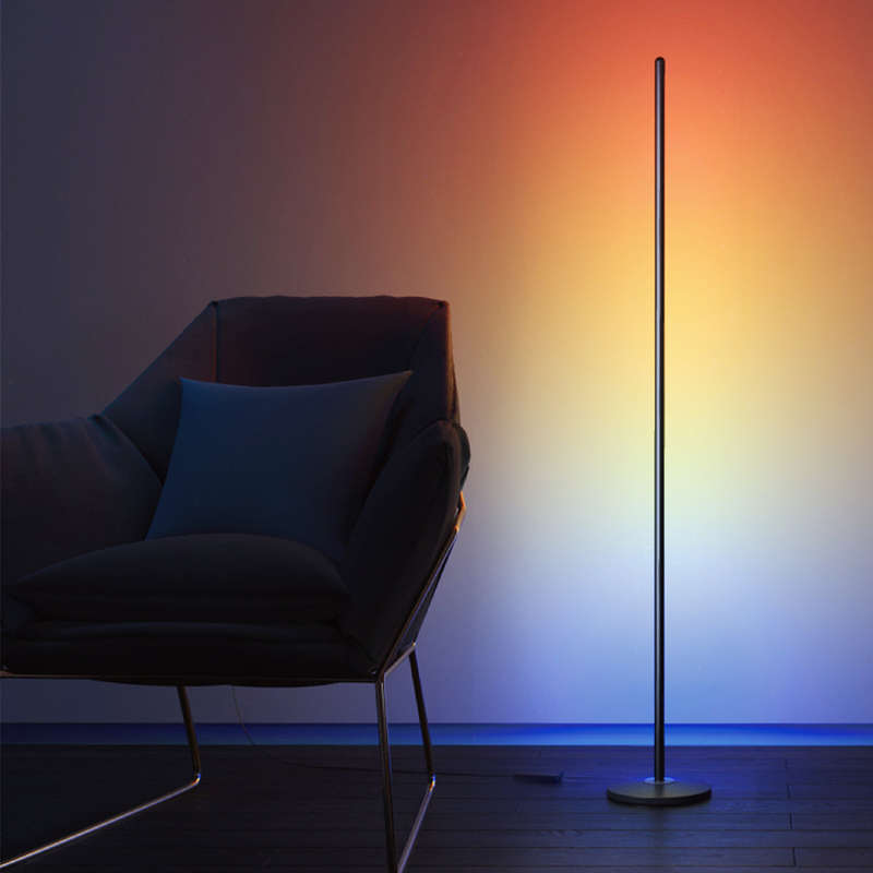 Govee RGBICW Smart Corner Floor Lamp (1.3m High) - Smart LED Light