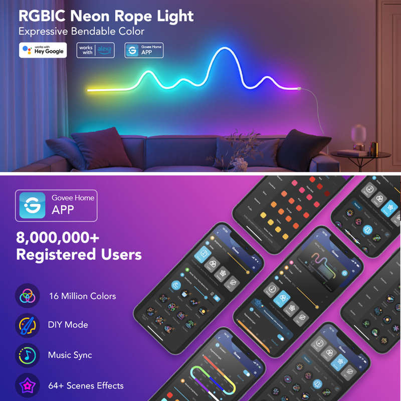 Govee Neon LED Strip Light - UNBOXED DEAL