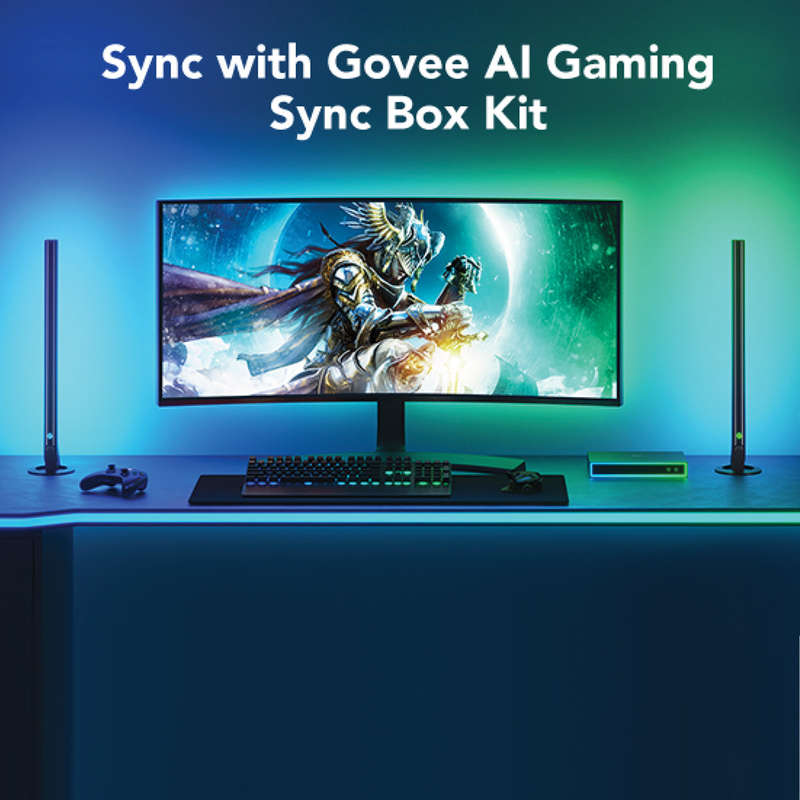 Govee Neon Gaming Table Light (3m)- Smart LED Light - UNBOXED DEAL