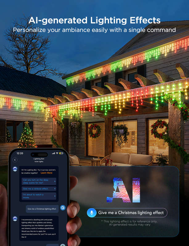 Govee Icicle Lights - 10M