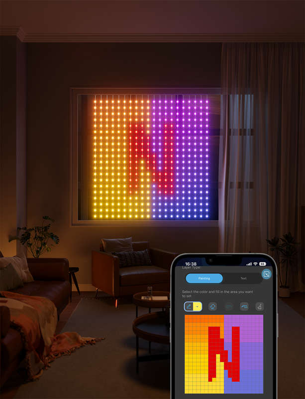 Govee Curtain Light Netflix Edition (1.5m x 1.5m)