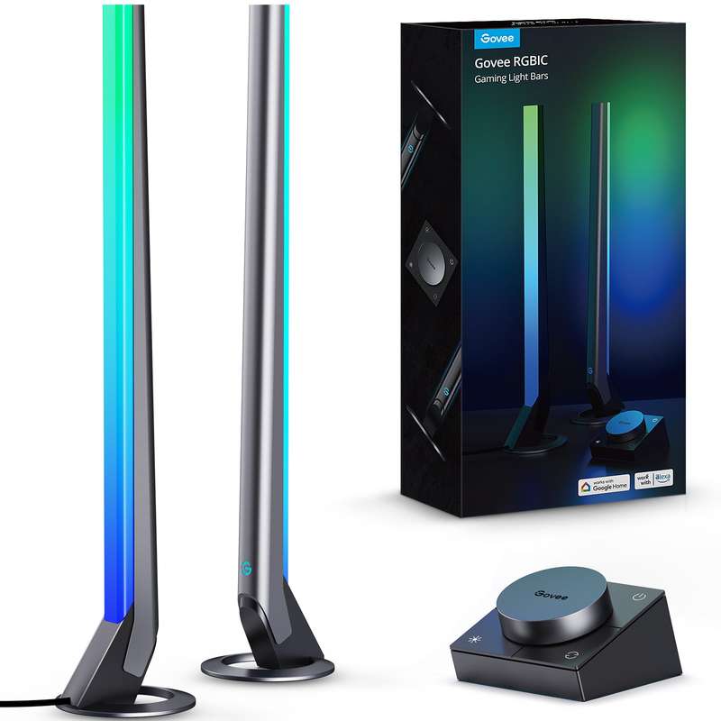 Govee Smart Gaming Light Bars (42cm high) - RGBIC, Razer Chroma/Synapse 3