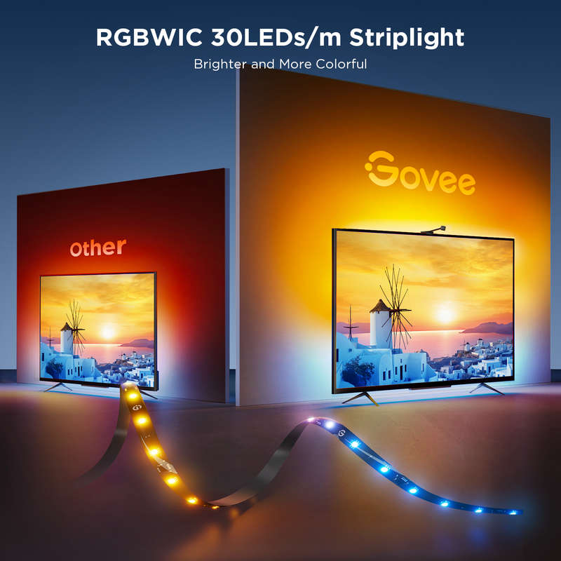 Govee Smart TV Backlight 3S Netflix Version (55-65 inches) - UNBOXED DEAL