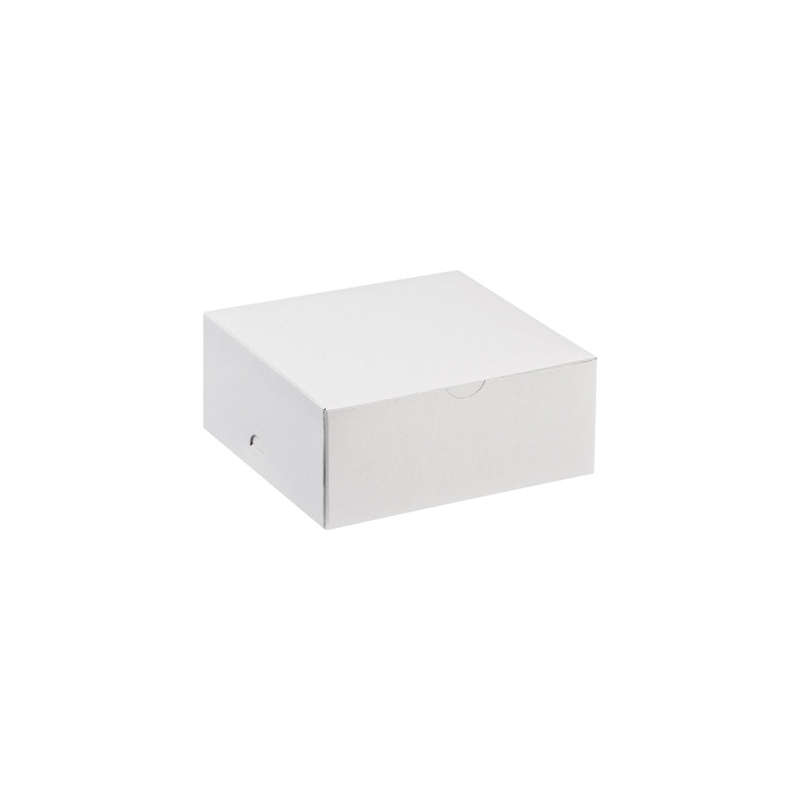 8x8x2" Cake Box - White