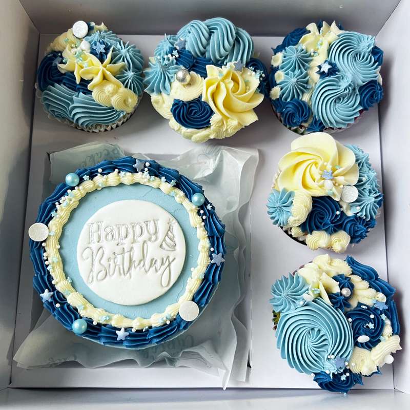10x10x4" Bento Cake Box - White