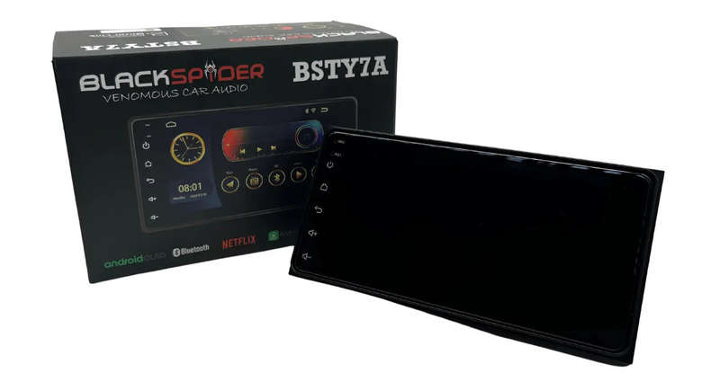 Blackspider BSTY7A Toyota 7 Apple CarPlay Android Auto Radio