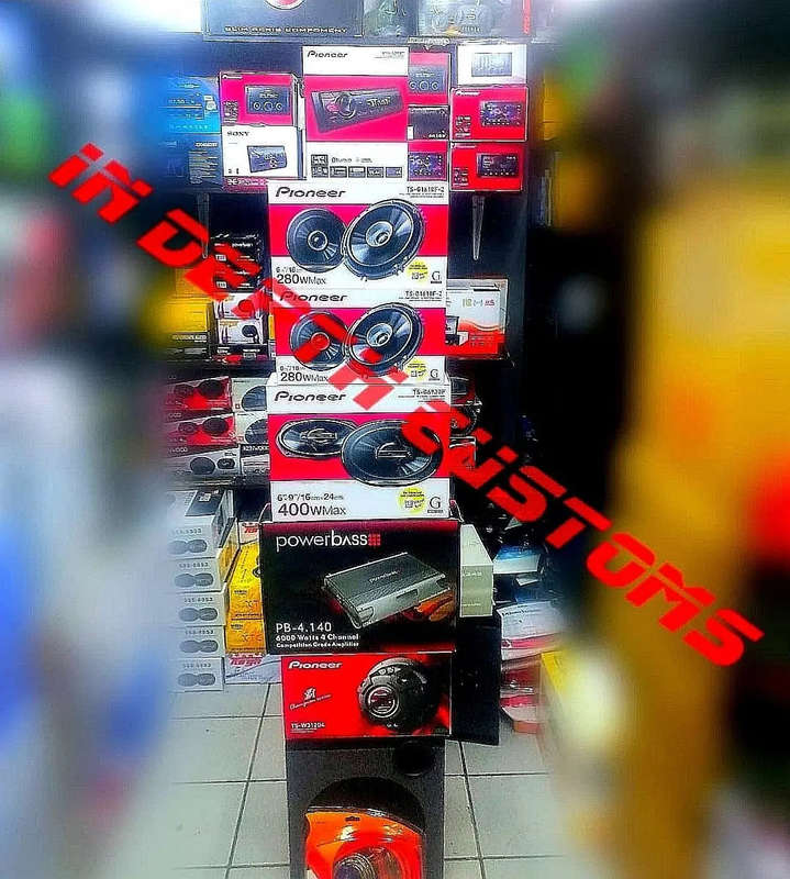 ** Complete Pioneer Car Sound Combo **