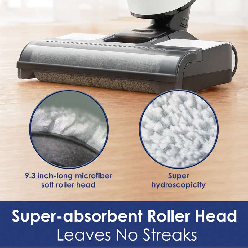 iFLOOR 3/iFLOOR Breeze/FLOOR ONE S3 Breeze Replacement 2xHEPA Filter Assembly, 2xBrush Roller