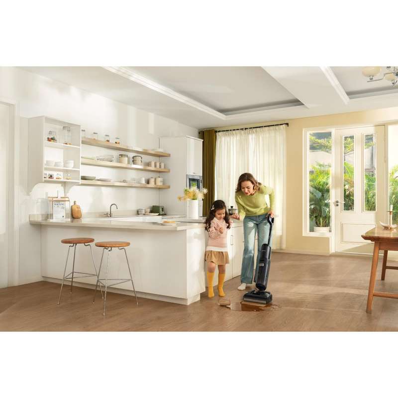 [Pre-Order] FLOOR ONE S7 Stretch - 50min, Smart 180° Lay Flat Wet Dry Cordless Vacuum Floor Wash...