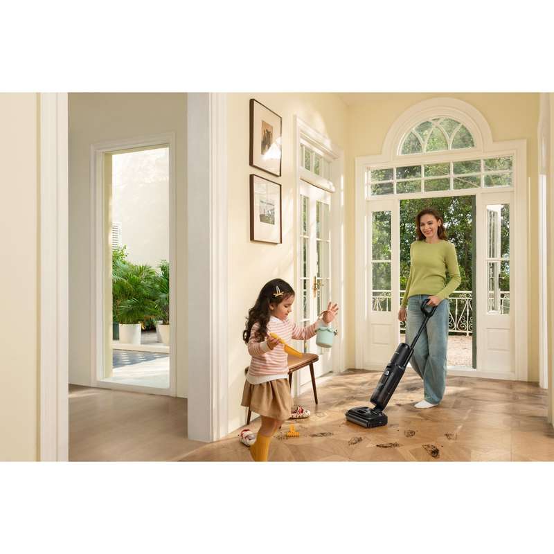 [Pre-Order] FLOOR ONE S7 Stretch - 50min, Smart 180° Lay Flat Wet Dry Cordless Vacuum Floor Wash...
