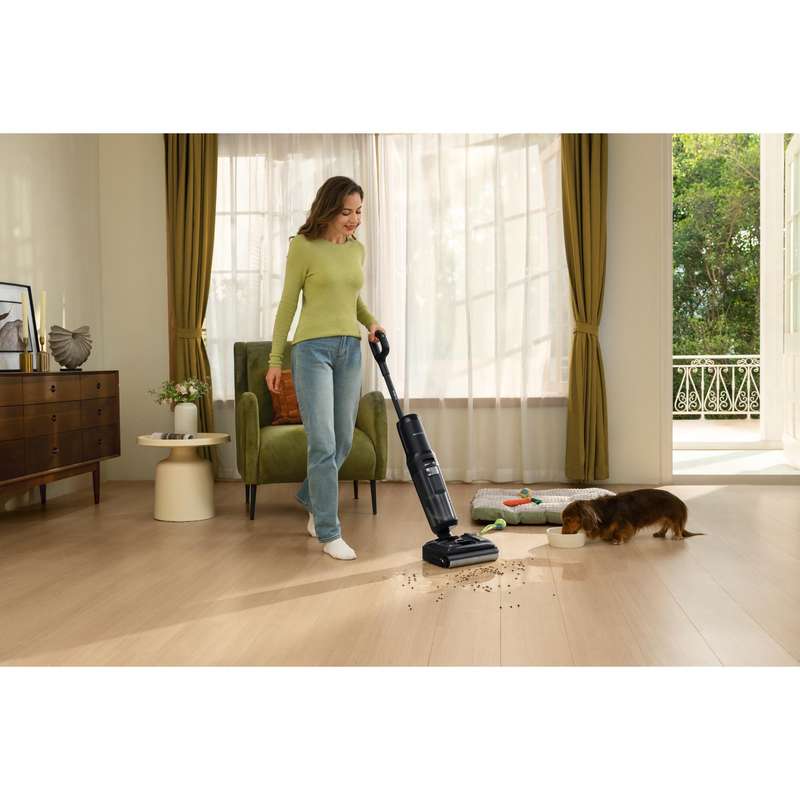 [Pre-Order] FLOOR ONE S7 Stretch - 50min, Smart 180° Lay Flat Wet Dry Cordless Vacuum Floor Wash...