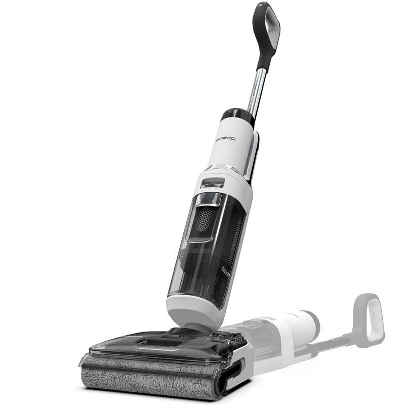 FLOOR ONE Stretch S6 - 35min, Smart 180° Lay Flat Wet Dry Cordless Vacuum Floor Washer & Mop Stick