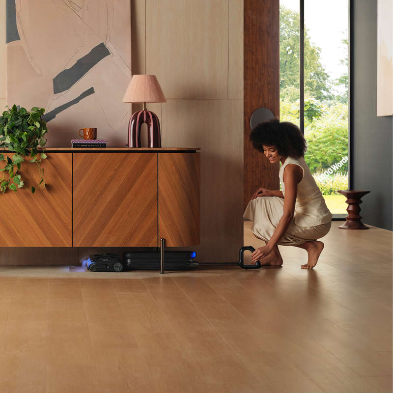 FLOOR ONE S9 Artist Steam - 75min, Smart 180° Lay Flat Wet Dry Cordless Vacuum Floor Washer & Mo...