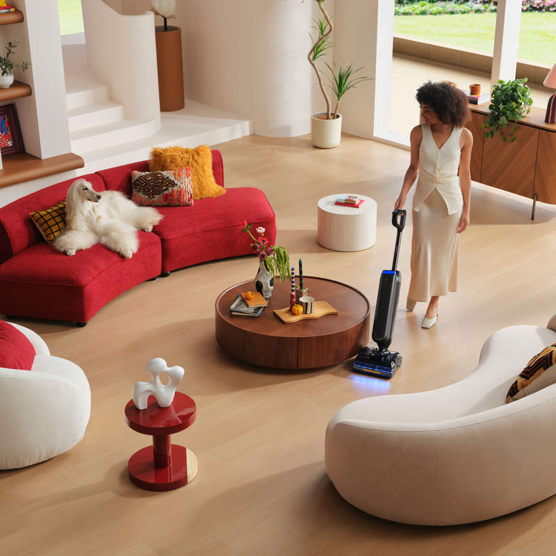 FLOOR ONE S9 Artist Steam - 75min, Smart 180° Lay Flat Wet Dry Cordless Vacuum Floor Washer & Mo...