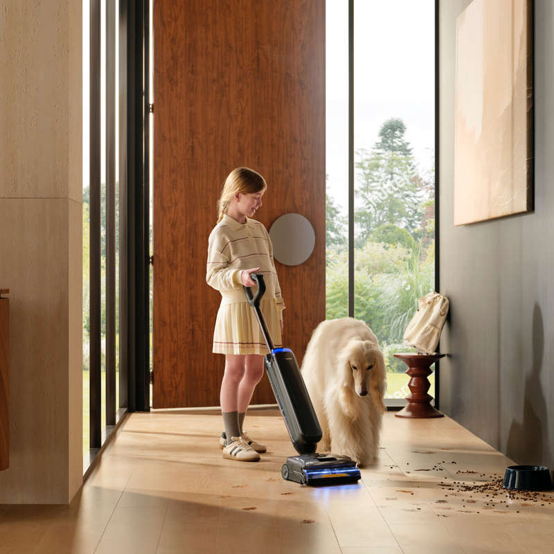 FLOOR ONE S9 Artist Steam - 75min, Smart 180° Lay Flat Wet Dry Cordless Vacuum Floor Washer & Mo...