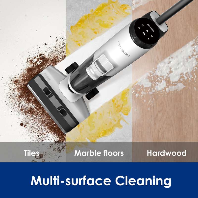 iFLOOR 5 - 35min, Wet Dry Vacuum Cordless Floor Washer & Mop Stick