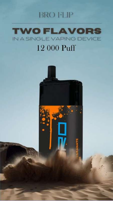 Bro flip dual flavour vape