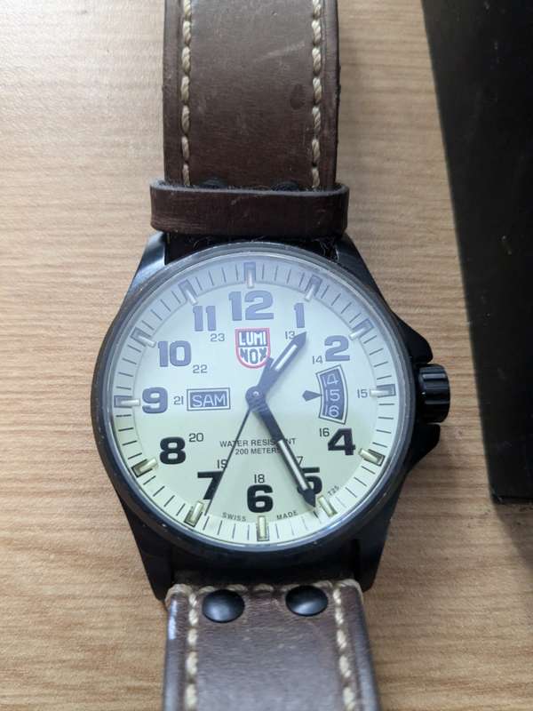 Men's Luminox Atacama Field Day Date 1820 Series Watch