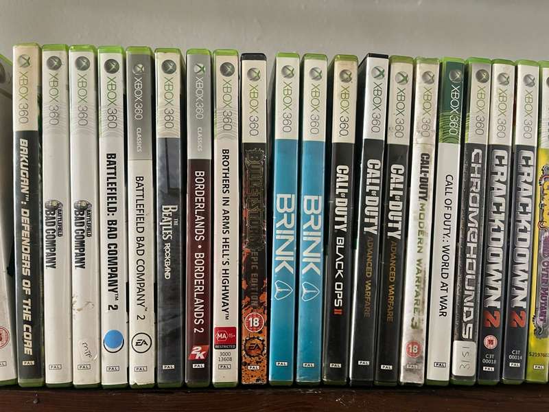 Xbox 360 games each