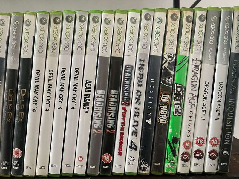 Xbox 360 games each