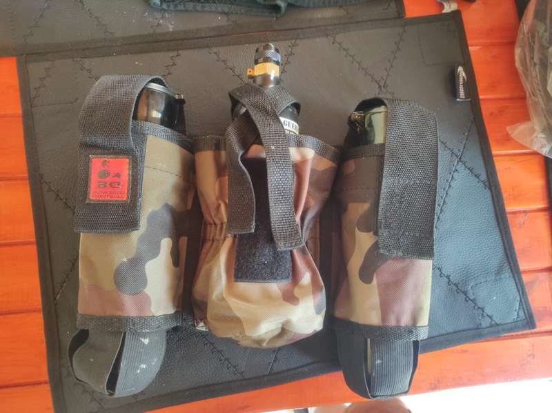Bt4 combat paintball gun marker combo