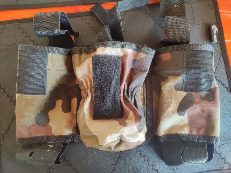 Bt4 combat paintball gun marker combo