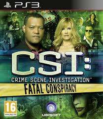 CSI: Fatal Conspiracy Playstation 3