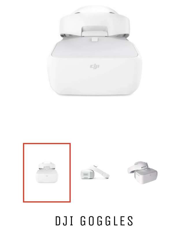 DJI goggles